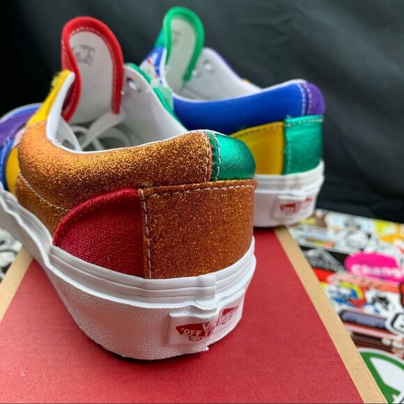 Vans Authentic Pride Patchwork 7 Women - Picture 8 of 12